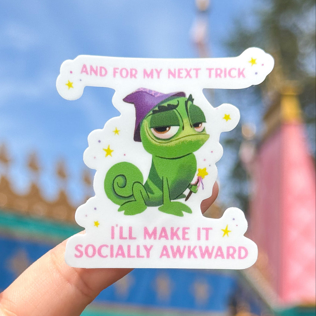 Socially Awkward Pascal Sticker
