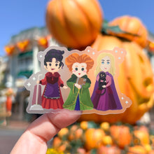 Load image into Gallery viewer, Sanderson Sister Trio Transparent Sticker
