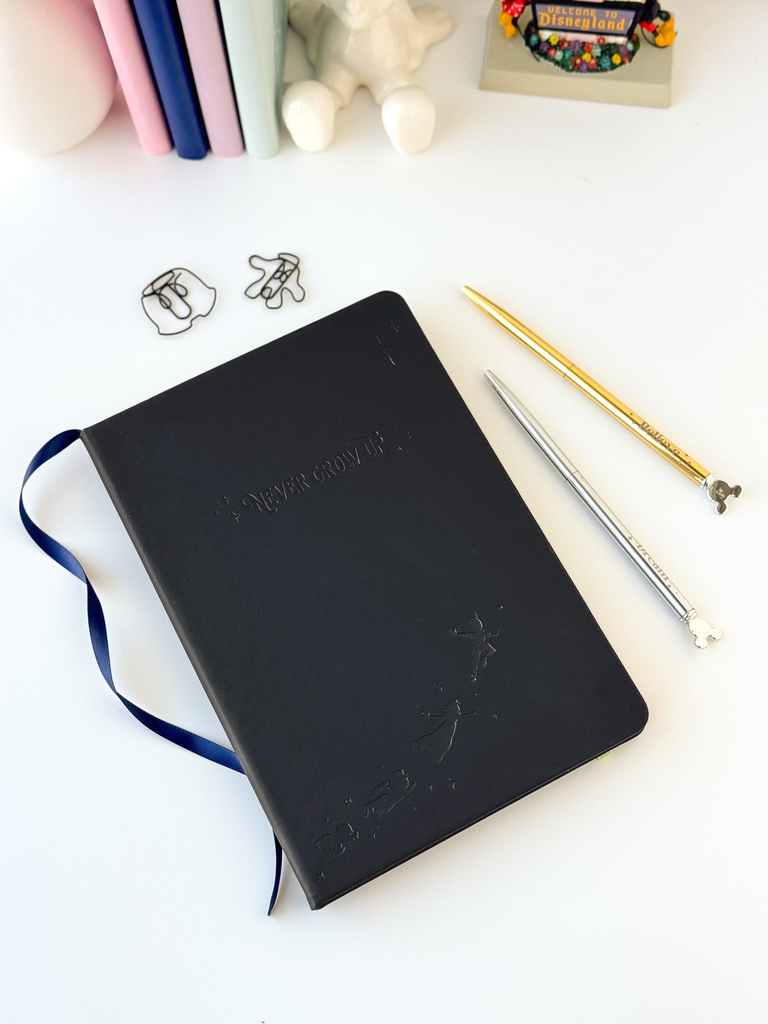 Emboss Noteook Off To Neverland Embossed Notebook – Wish Upon Magic