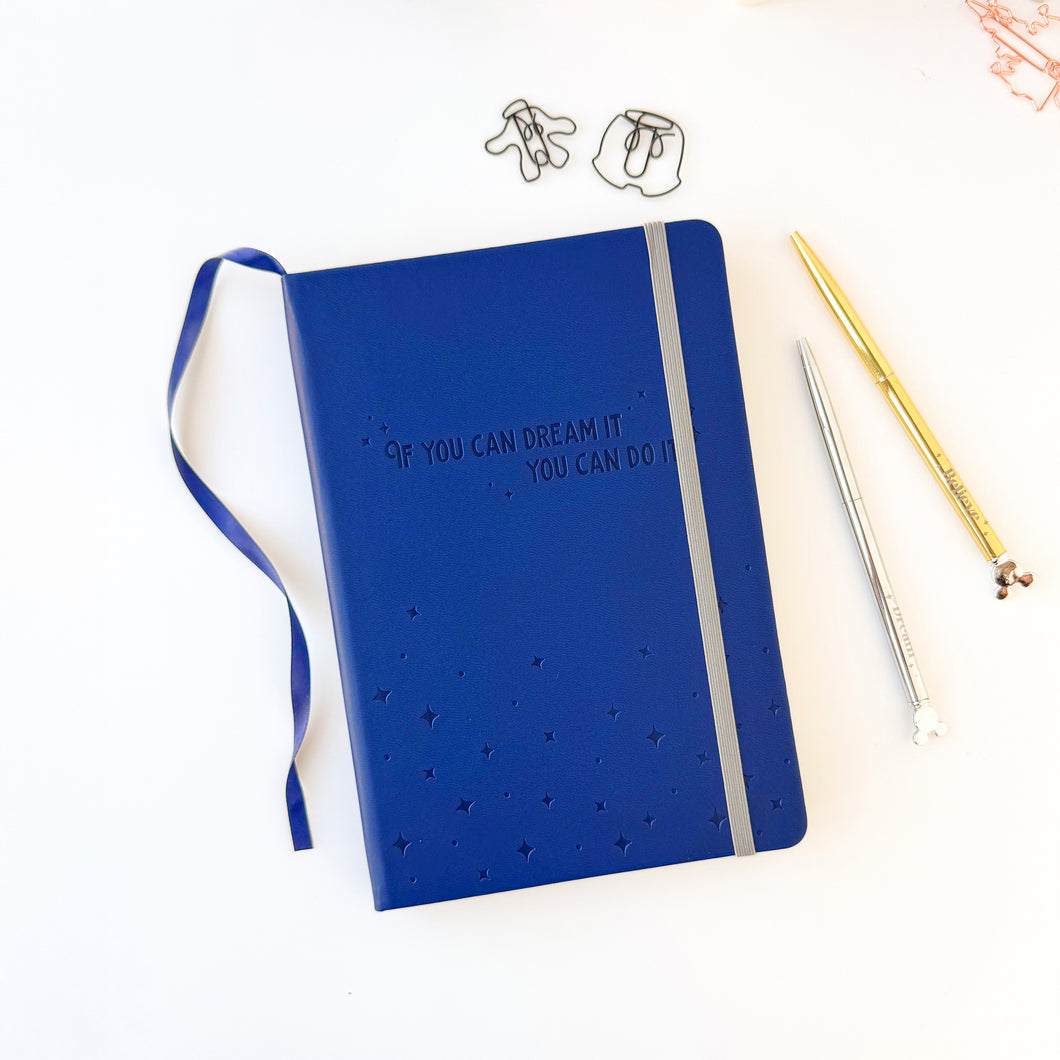 If You Can Dream It Embossed Notebook – Wish Upon Magic