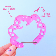 Load image into Gallery viewer, Marie Carabiner Charm Clip
