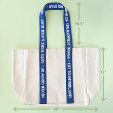 Load image into Gallery viewer, The Peter Pan Canvas Tote
