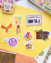 Load image into Gallery viewer, Grape Soda Pin Hidden Mickey Transparent Sticker
