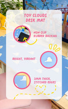 Load image into Gallery viewer, Toy Clouds Desk Mat
