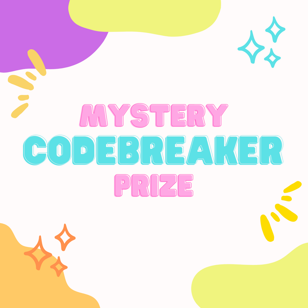 Mystery Codebreaker Prize!