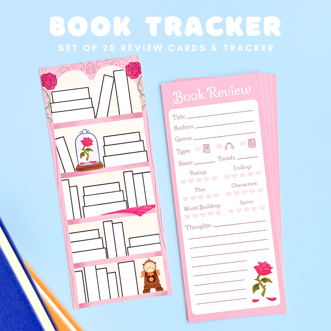 Belle Book Tracker & Review Set