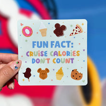 Load image into Gallery viewer, Cruise Calories Don't Count Cruise Magnet
