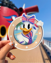 Load image into Gallery viewer, Sailor Donald Porthole Cruise Magnet
