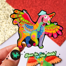 Load image into Gallery viewer, Dante Alebrije Glow In The Dark Sticker
