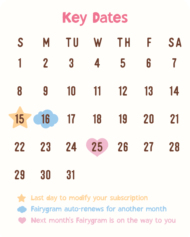 Fairygram Snail Mail Club