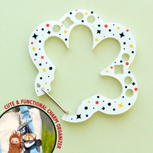 Load image into Gallery viewer, Mickey Glove Carabiner Charm Clip
