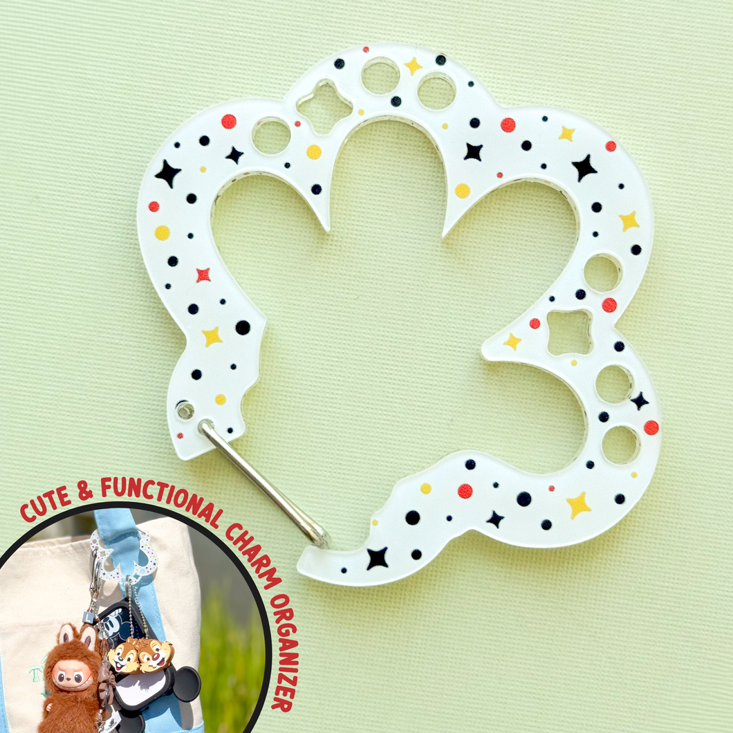 Mickey Glove Carabiner Charm Clip