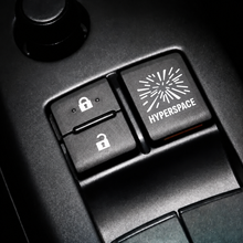 Load image into Gallery viewer, Hyperspace Car Blank Button Transfer Sticker
