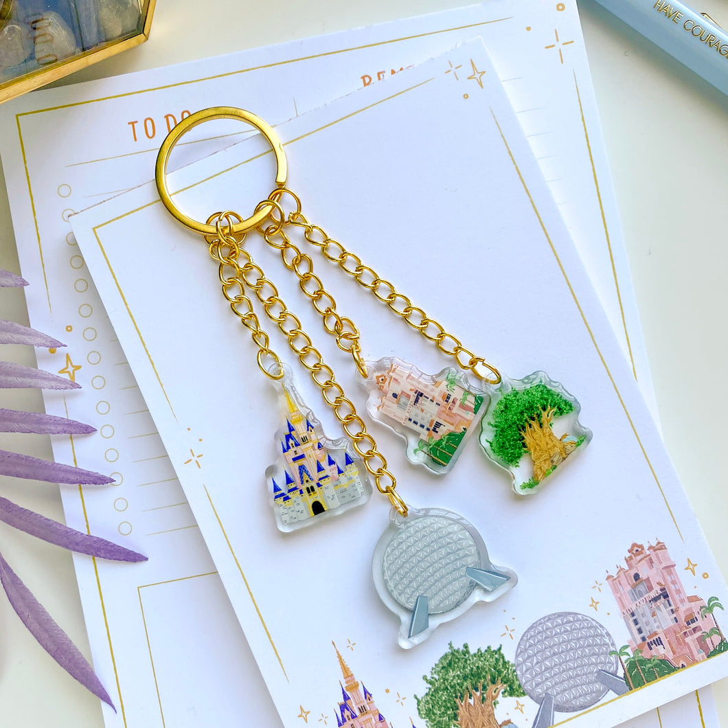 Landmarks Keychain