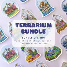 Load image into Gallery viewer, Terrarium Sticker Bundle (9 Total)
