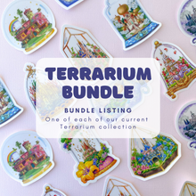 Load image into Gallery viewer, Terrarium Sticker Bundle (10 Total)
