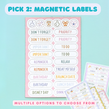 Load image into Gallery viewer, Magnetic Calendar Labels (Pick 2)

