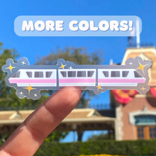 Load image into Gallery viewer, Monorails Transparent Sticker
