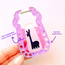 Load image into Gallery viewer, Kuzco&#39;s Poison Carabiner Charm Clip
