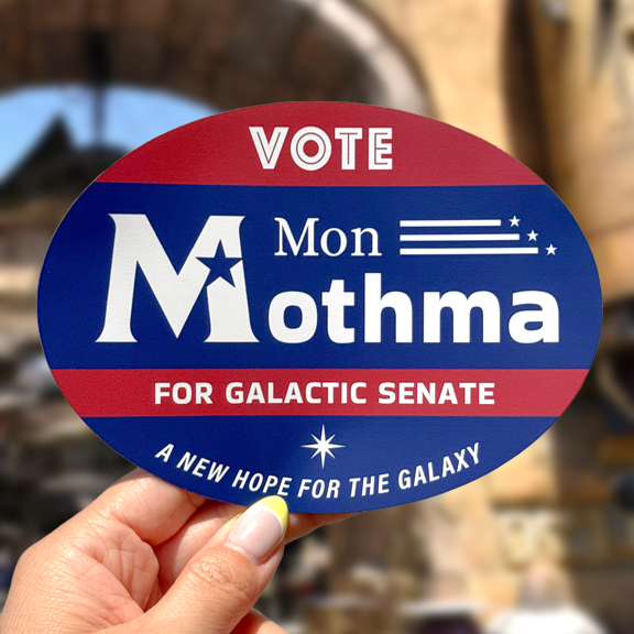 Vote Mon Mothma Car Magnet