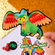 Load image into Gallery viewer, Pepita Alebrije Glow In The Dark Sticker
