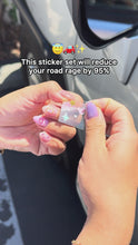 Load and play video in Gallery viewer, Hidden Mickey Pixie Dust Transfer Sticker Set (2 stickers)
