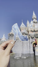 Load and play video in Gallery viewer, Cinderella Glass Slipper Holographic Sticker
