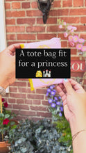 Load and play video in Gallery viewer, Fairytale Princess Reusable Tote Bag
