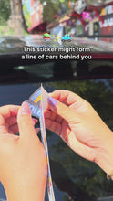 Load and play video in Gallery viewer, Follow Me to the Library Car Decal
