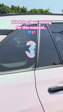 Load and play video in Gallery viewer, Angel Peeker Car Decal
