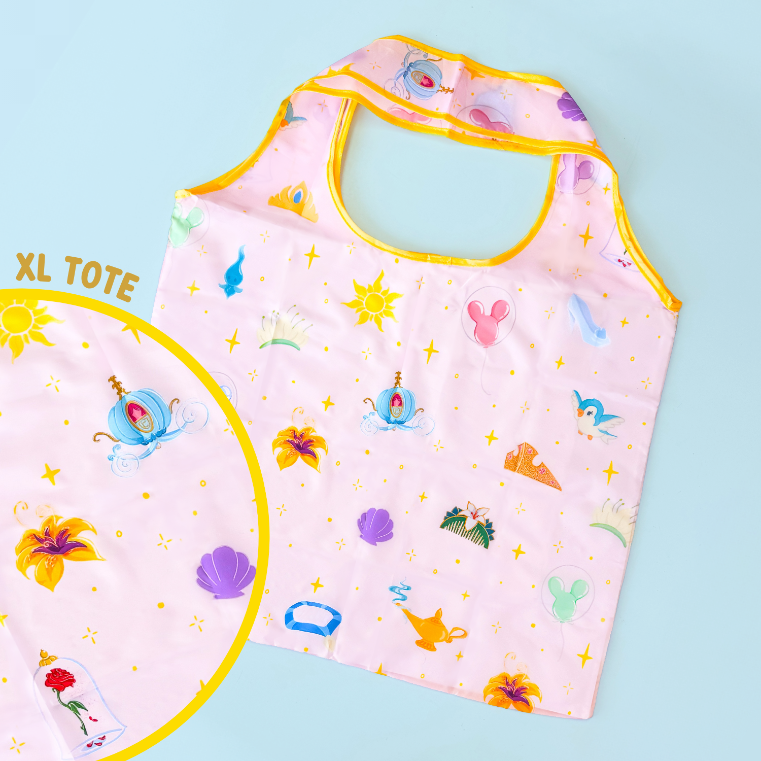 Fairytale Princess Reusable Tote Bag – Wish Upon Magic