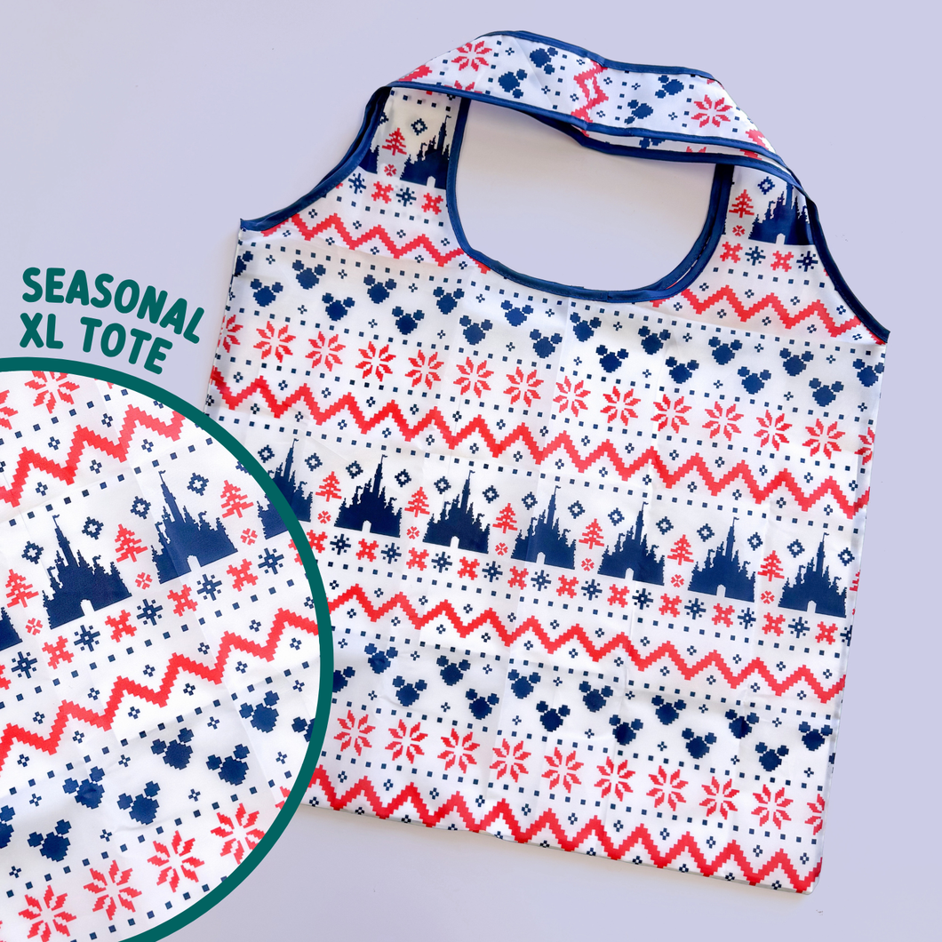 Christmas Sweater Reusable Tote Bag