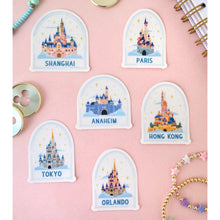 Load image into Gallery viewer, Hong Kong Castle in the Sky Transparent Sticker
