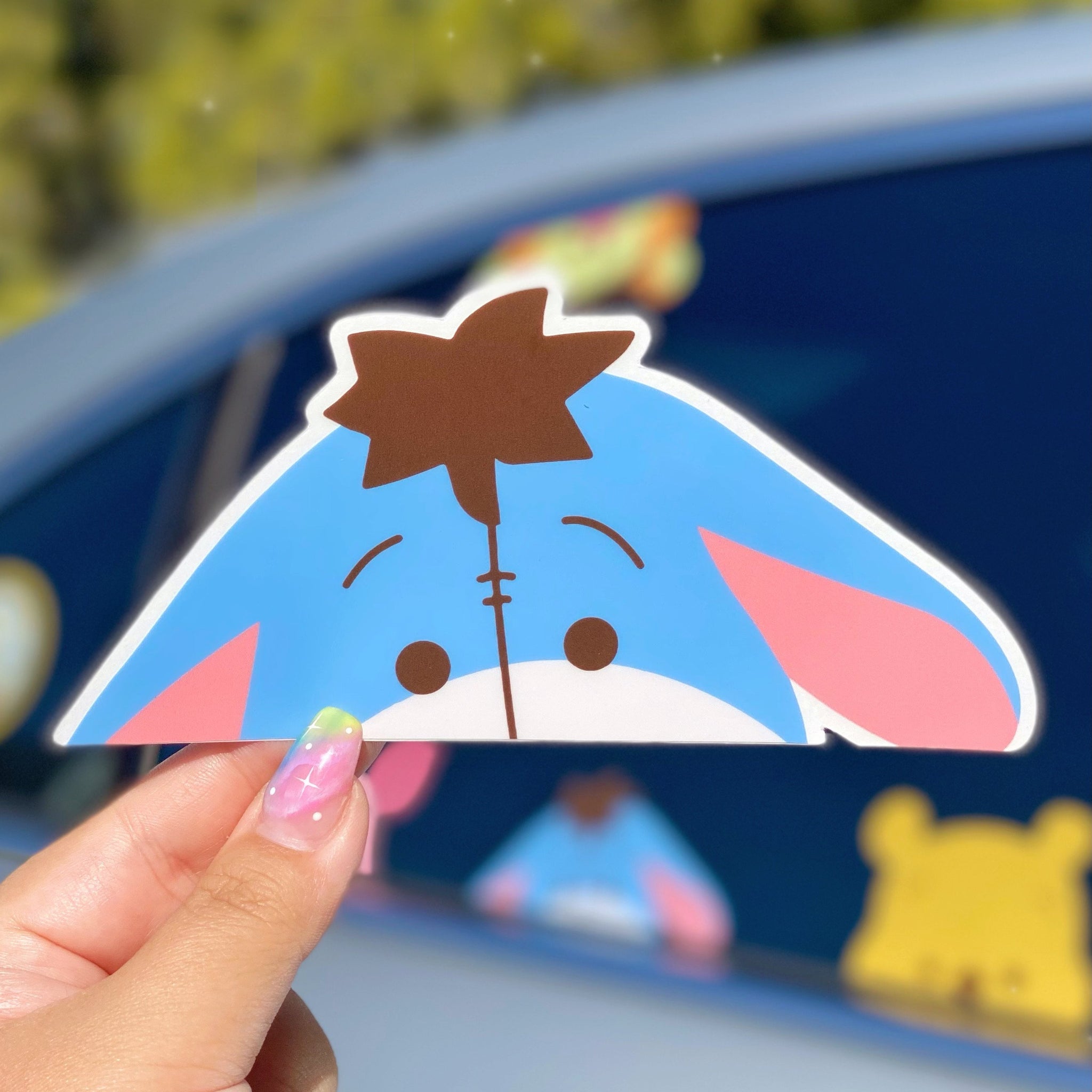 eeyore‪さま専用オーダーページ Eeyore Peeker Car Decal – Wish Upon Magic