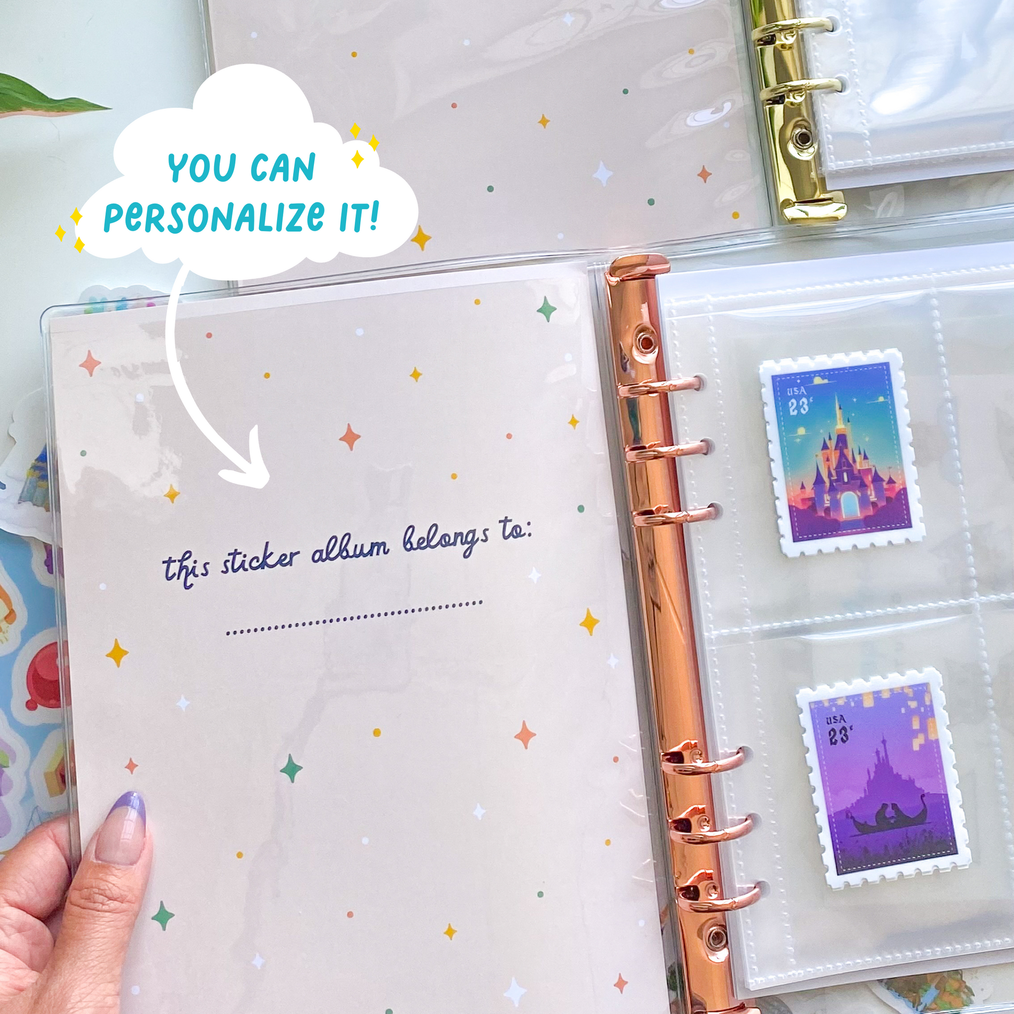 Magical Reusable Sticker Book + 4 Mystery Stickers – Wish Upon Magic