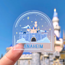Load image into Gallery viewer, Anaheim Castle in the Sky Transparent Sticker
