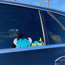 Load image into Gallery viewer, Mike &amp; Sully Peeker Car Decal

