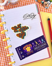 Load image into Gallery viewer, Goofy Autograph Transparent Sticker
