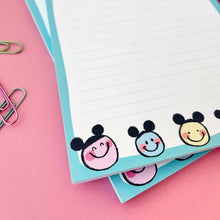 Load image into Gallery viewer, Today Is A Magical Day Happy Mouseketeer Notepad
