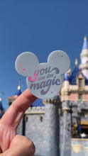 Load and play video in Gallery viewer, You Are The Magic Mouse Holographic Sticker
