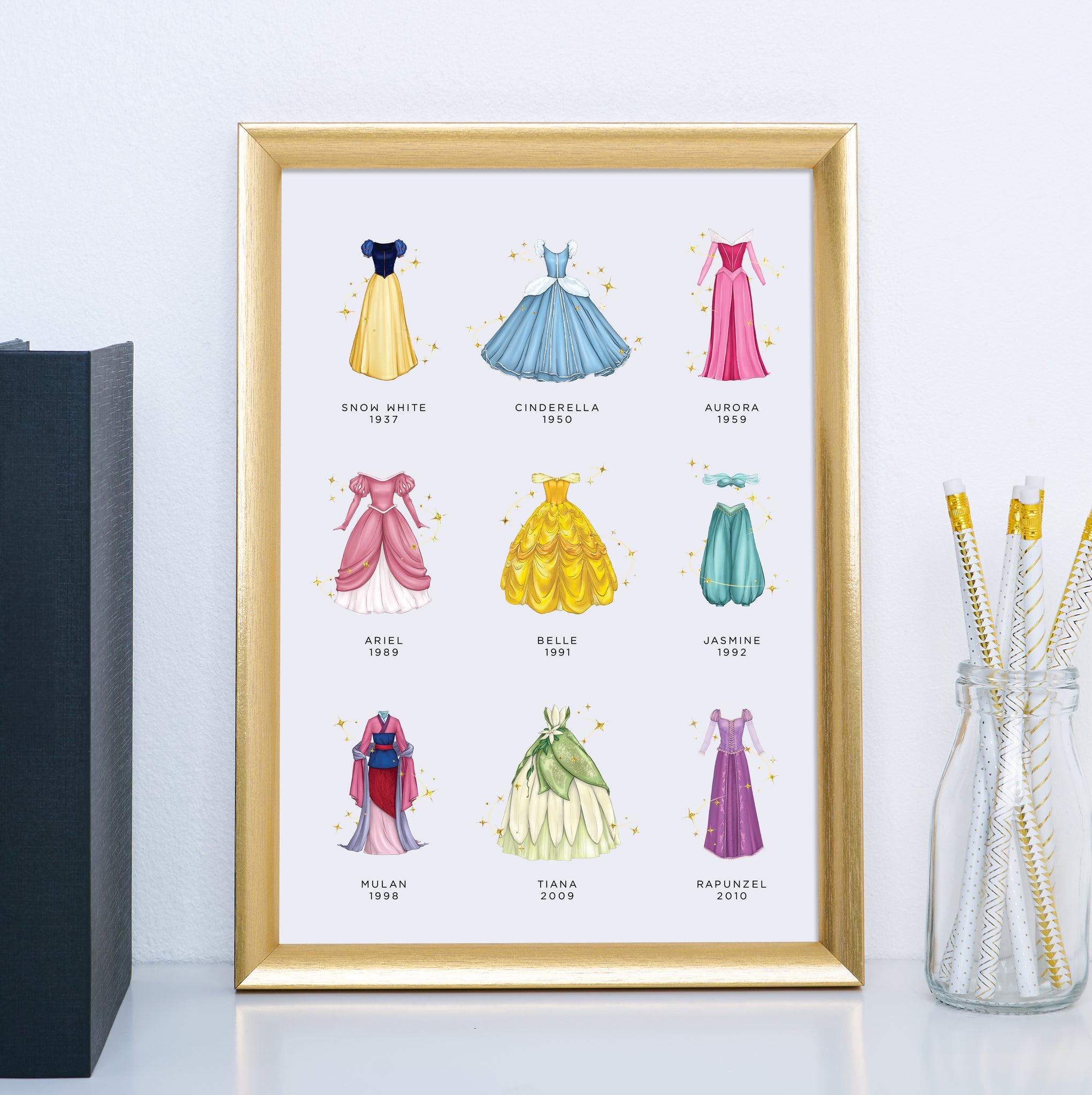 printable princess dresses Princess Dresses Coloring Pages