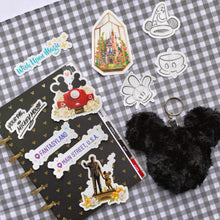 Load image into Gallery viewer, Main Street U.S.A. Destination Drop Pin Transparent Sticker
