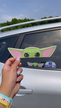 Load and play video in Gallery viewer, Baby Alien Peeker Car Decal
