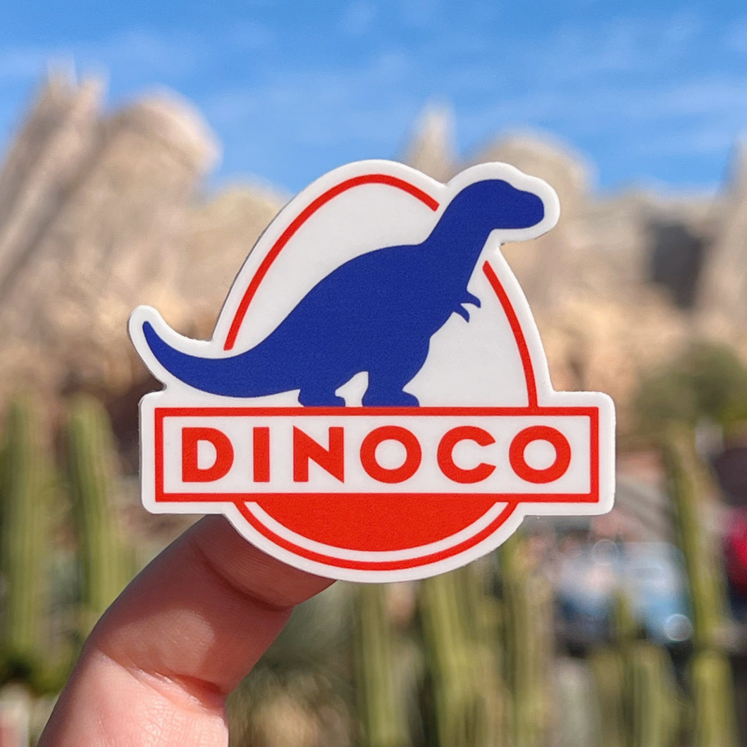 Dinoco Gas Company Sticker