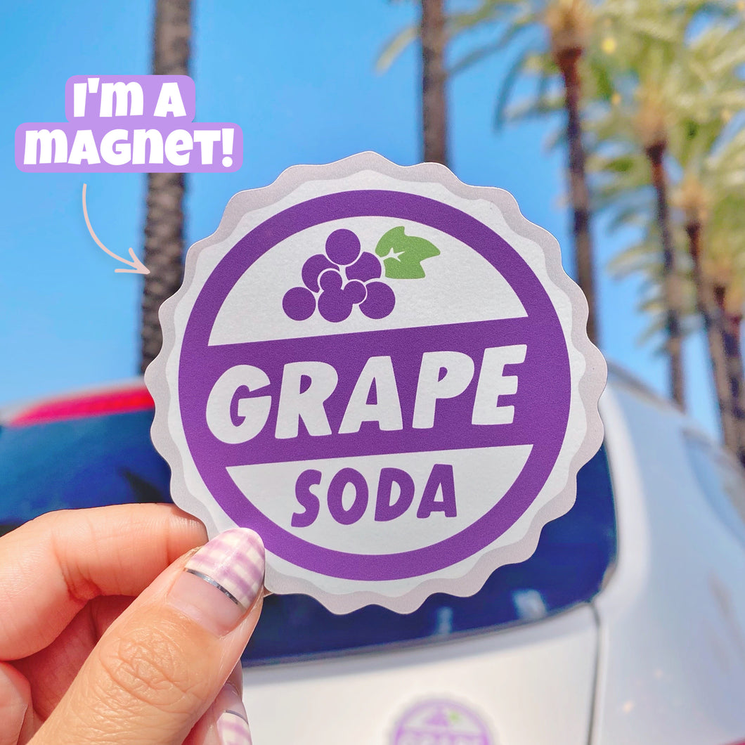 Grape Soda Magnet