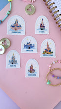 Load and play video in Gallery viewer, Anaheim Castle in the Sky Transparent Sticker

