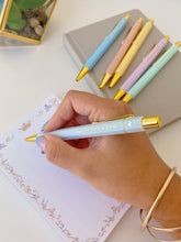 Load image into Gallery viewer, Princess Quote Gold Pens- Ariel, Belle, Moana (Set of 3)
