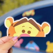 Load image into Gallery viewer, Piglet Peeker Car Decal
