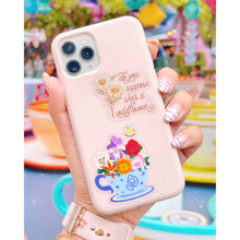 Load image into Gallery viewer, Singing Flowers Wonderland Teacup Transparent Sticker
