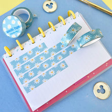 Load image into Gallery viewer, Blue Daisy Washi Tape
